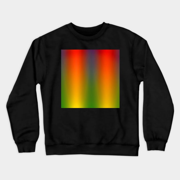 Radiant Gradient Rainbow Crewneck Sweatshirt by Klssaginaw